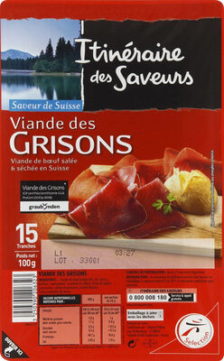 Viande des grisons
