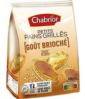 Petits pains grillés goût brioché