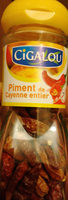 Cigalou Piment Entier P.V
