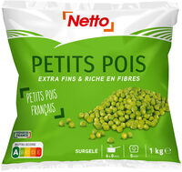 Petits pois extra fins 1 kg