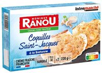 2 coquilles à la bretonne 220g