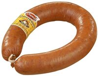 Saucisson cuit a l'ail fume courbe 750g trad