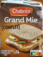 Pain de mie Grand Mie complet