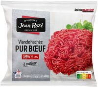Viande hachée 15% jean rozé 400g