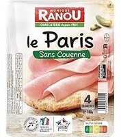 JAMBON PARIS DD 4T 180G - massif TRAD