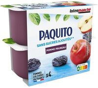 Puree de fruits pomme pruneau ssa 4x100g