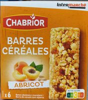 Barres céréalières à l'abricot x6 - 125 g