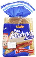 Sandwich nature 550g