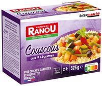 Couscous 9 légumes 525g