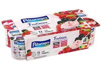 Yaourt aux fruits rouges 8x125g