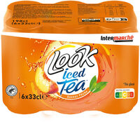 LOOK Thé pêche 6x33cl