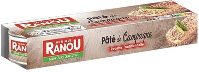 Pâté de campagne - 3 x 80 g by Monique ranou