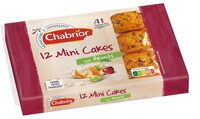 Mini cakes aux fruits x12