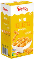 Mini-flûtes emmental 125g