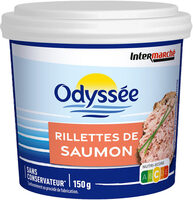 Rillettes de saumon - ODYSSEE - 150g