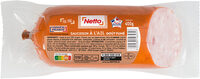 Saucisson a l'ail gout fume 400g
