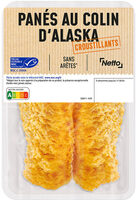 Pané au colin d'Alaska x2 - MSC - NETTO - 200g