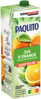 Abc orange sans pulpe brique 1l