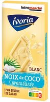 Tablette bloc chocolat blanc coco - 200g