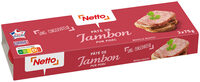 Paté de jambon - 3x1/10 3x75g