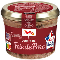 VERRINE Confit de foie de porc à l'Armagnac