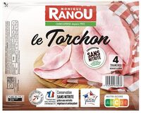 Jambon sup dd torchon csn 4t 160g