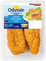 Pané au colin d'Alaska x5 - MSC - 500g
