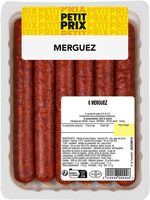 6 merguez 300g poids fixe