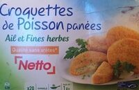 Croquettes de poisson panées Ail et fines herbes MSC 1kg