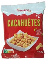 Cacahuètes grillées et salées