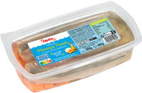 Filets de hareng à l'huile et aux aromates - 500g