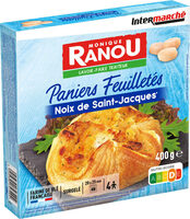 4 Paniers feuilletés Saint Jacques - 4 x 100g