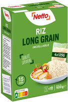 NETTO riz long incollable 4X125gr