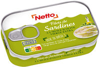 Filets de sardines à l'huile d'olive 100g (1/7)