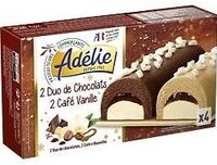 Bûchette café - vanille (G) x2 / chocolat - chocolat blanc (G) x2 - 120mL