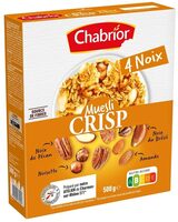 Muesli crisp 4 noix