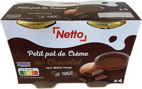 Ppc petit pot de creme chocolat 4x100g