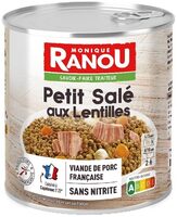 Petit salé aux lentilles 840g