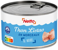 Thon listao en morceaux au naturel 400g 280g (1/2)