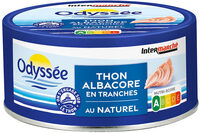 Thon albacore au naturel tranche emboité cru 400g 280g (1/2)