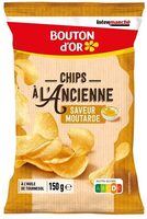 Chips à l'ancienne saveur moutarde