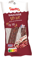 HD Saucisse sèche courbe pur porc 300g