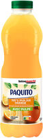 Pj orange avec pulpe pet 1,5l