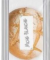Miche blanche crue/400g cuite