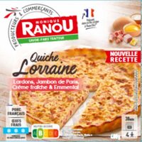 Quiche lorraine surgelée 400g