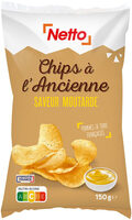 Chips à l'ancienne saveur moutarde