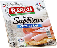 Jambon sup dd csn tsr 4t 140g