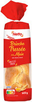 Brioche tressée mixte 600g