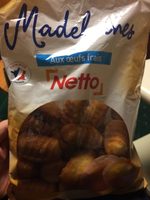 Madeleines torsadées aux œufs frais