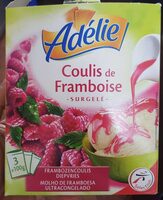 Coulis de framboise surgelé